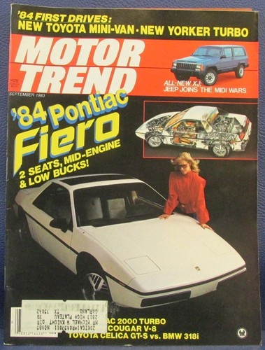 Motor trend magazine sept 1983 - trend,