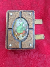 Antique Victorian Photo Album Ephemera Babies Girl w Doll Bathing Suit TLC