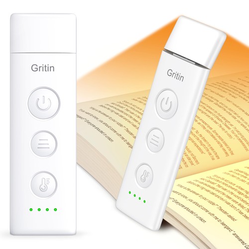 Gritin rechargeable book light - gritin,