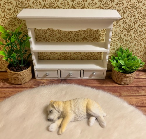 Doll house white wall - white,