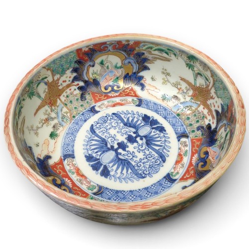 Imari porcelain ceramic - porcelain, bowl
