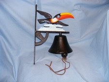 Toucan Guinness Cast Iron Bell