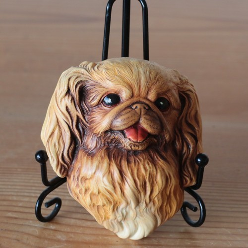 Bossons hand painted pekingese - painted,