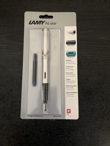 Lamy star white silver - lamy,