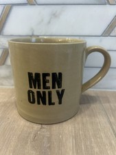 Pearsons Of Chesterfield Men Only Earthenware Coffee Mug England excellent