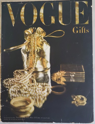 Vtg vogue magazines lot - vtg,