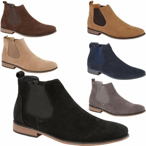 Mens desert boots suede casual - boots,