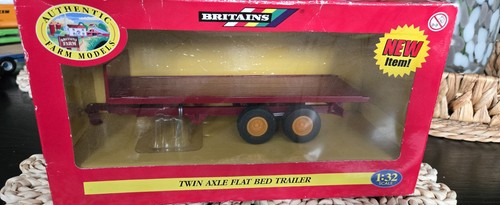 Britains twin axle flat bed - twin,