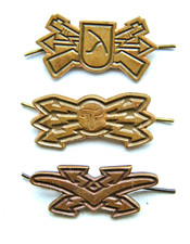 GROUP OF HUNGARY RANK BADGE INSIGNIA PIN SIGN