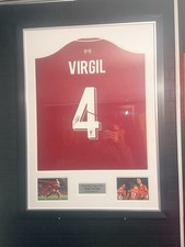 Virgil Van Dijk Signed