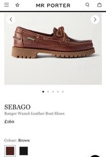 Sebago Campsides Waxed Leather Boat Shoes