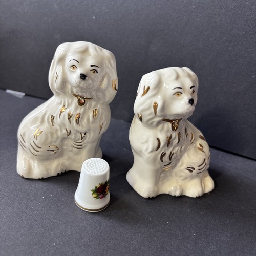 Pair beswick mantel - mantel, spaniel