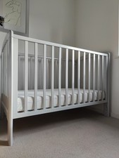 John Lewis - Grey Dropside Cot