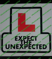 L Plate Expect The Unexpected