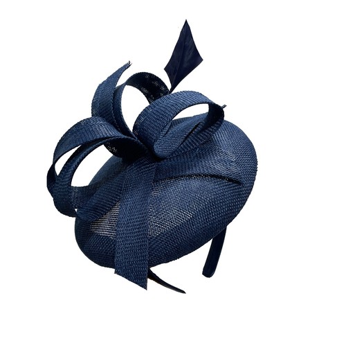 Sinamay fabric pillbox - sinamay,