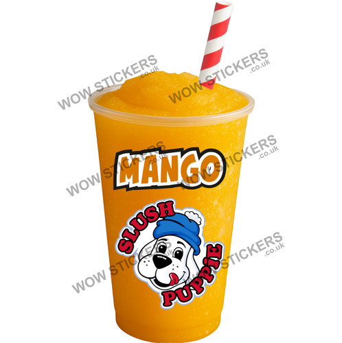 Ice cream van sticker - , mango