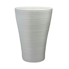 Sankey Hereford Tall Planter - 50cm (H) - Cool Grey - Indoor & Outdoor