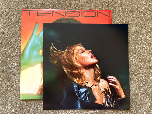 Kylie tension vinyl lp with - kylie,