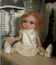 17Inch Painted Reborn Fairy Elf Baby Doll Tinky Full Vinyl Body Collectible Gift