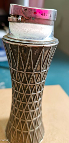 Vintage metal table ronson - vintage,