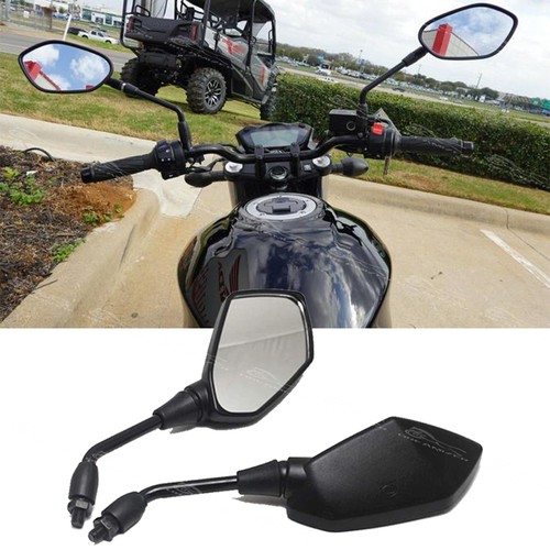 Pair 10mm black motorcycle - black,
