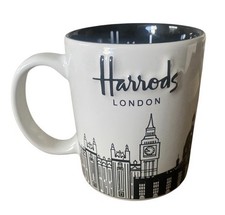 Harrod’s Department Store London Collectible Mug Black & White