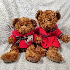 Brown Thomas Russ Brown Teddy Bear Plushies Bundle Christmas Limited Edition