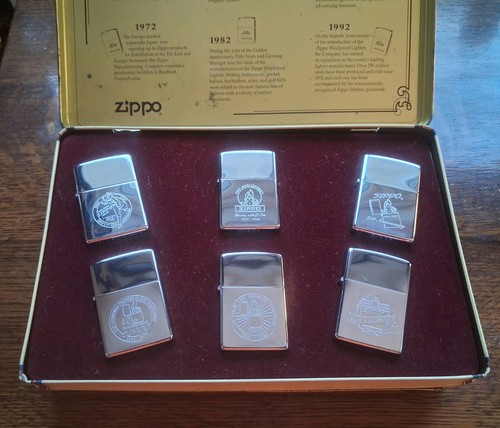 Zippo 60th anniversary series - zippo,