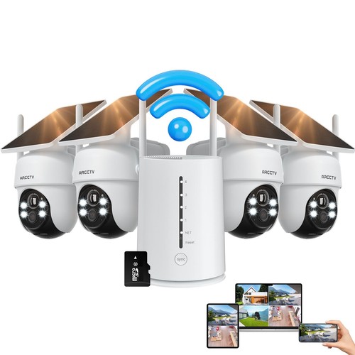Arcctv 4mp solar wireless - arcctv,