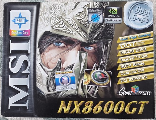 Msi geforce nx8600 256mb - nx8600, gt