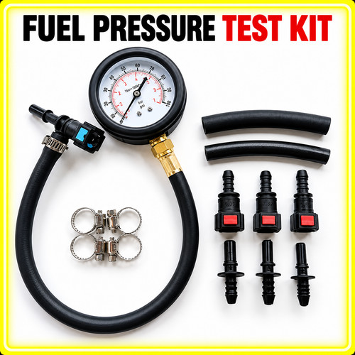 Fuel pressure tester - tester, kit