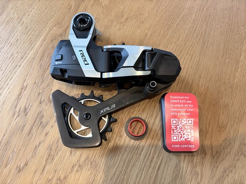 Sram red xplr speed rear - red, e1
