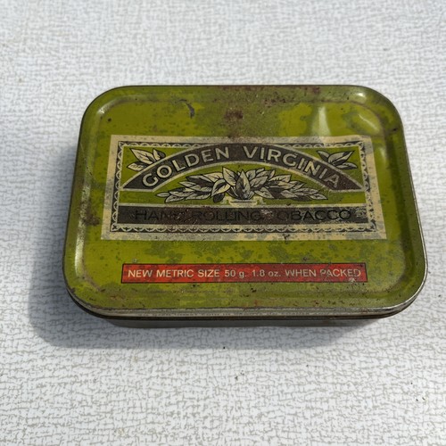 Old tobacco tin - tin,