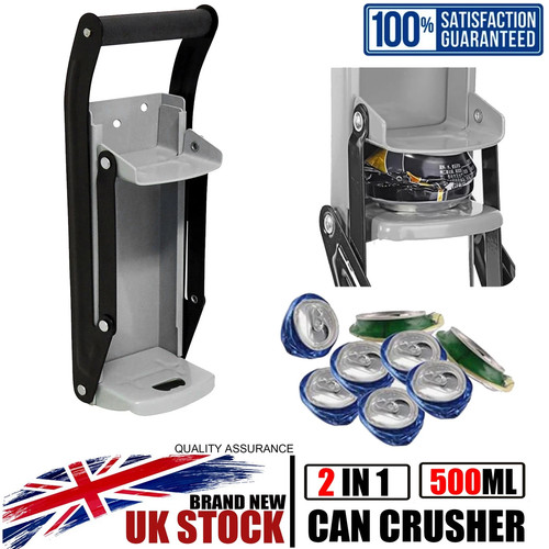 Can crusher wall mounted - can,