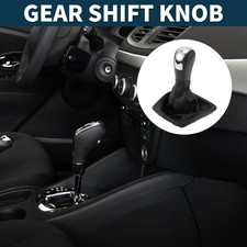 5 Speed Manual Gear Shift Knob w/ Cover for Skoda Octavia 04-12 Faux Leather