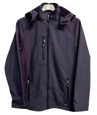 Mens Hooded Soft Shell Fleece