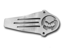 Skull Chrome Steel Cover For