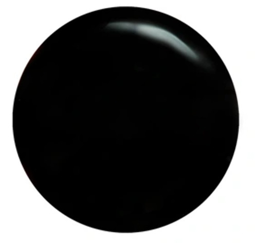 Solid black glass flat - solid,