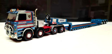 TEKNO HEAVY HAULAGE SCANIA 143E UNIT BROUWER  & LOWLOADER TRAILER  SCALE 1:50