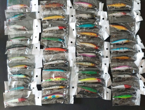 New largemouth bass minnow - new,