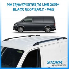 BLACK ALUMINIUM ROOF BARS-