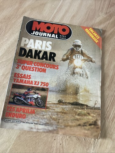 Moto journal 637 1984 - 637,
