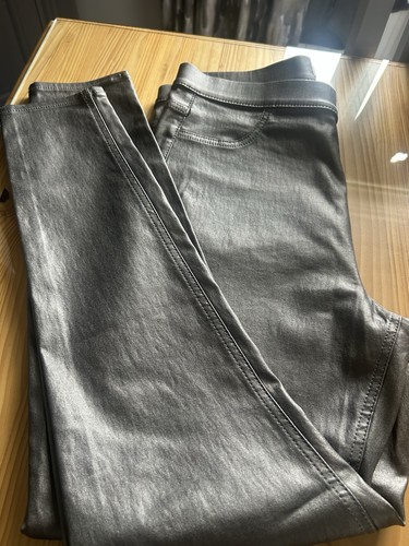Faux leather leggings - faux,