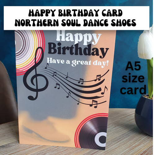 Northern soul birthday - , card