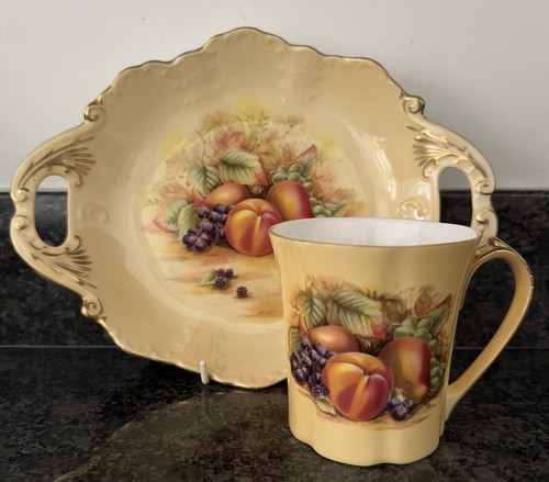 Aynsley orchard gold - mug, &