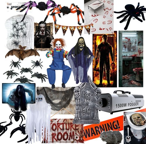 Halloween decorations scary - decorations,