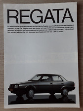Fiat Regata Brochure c.1985 -