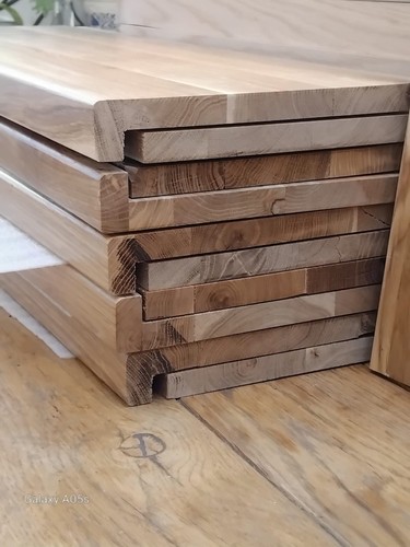 Solid european oak stair - european,