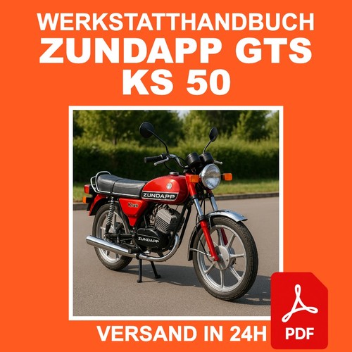 Workshop manual zundapp gts - zundapp, gts/ks