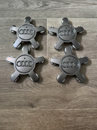 Set audi alloy wheel centre - alloy,